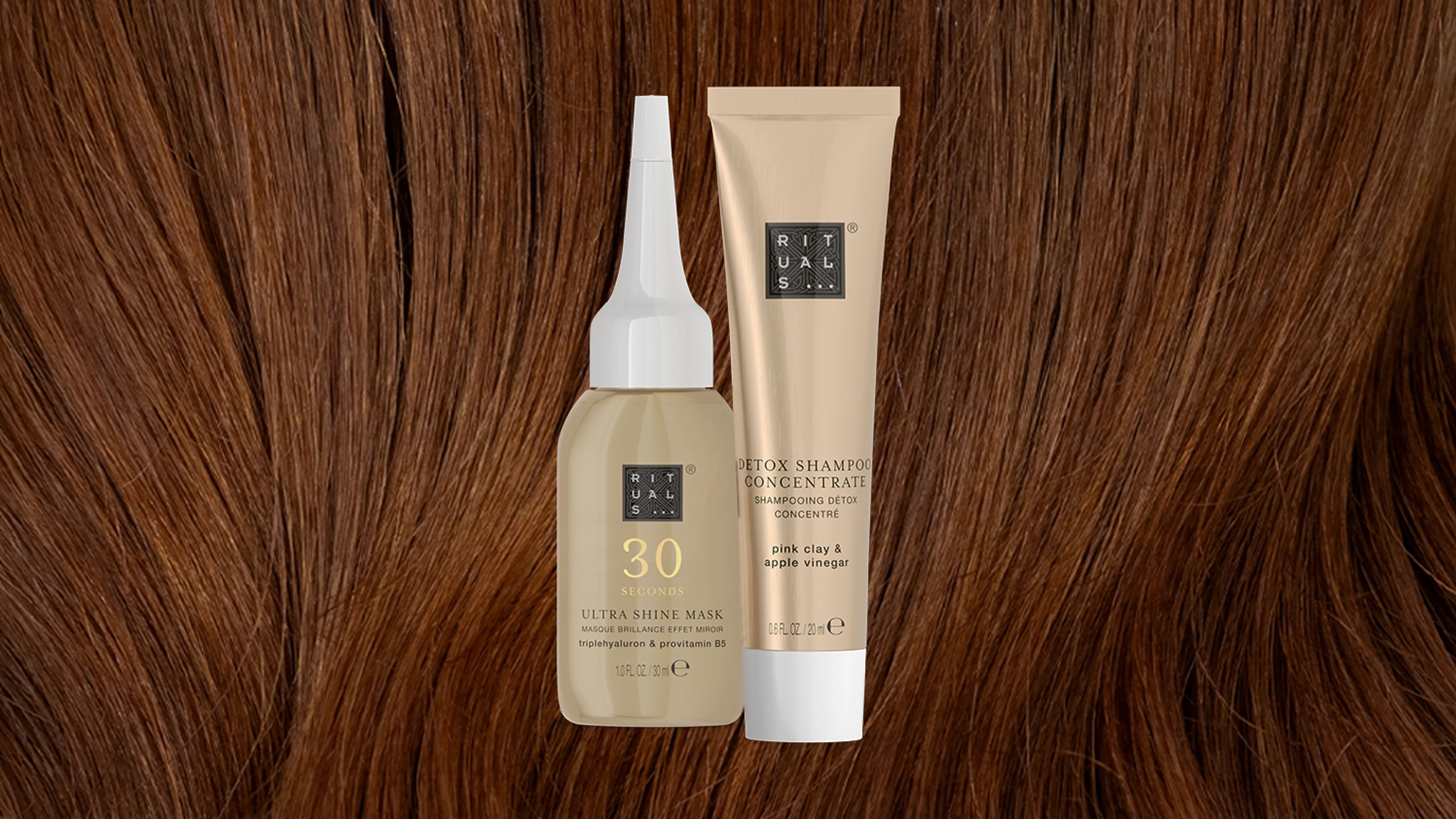 Mini detox shampoo en het shine haarmasker